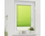 Hornbach Lichtblick Faltplissee Haftfix grün 50x130 cm inkl. Saugnäpfe