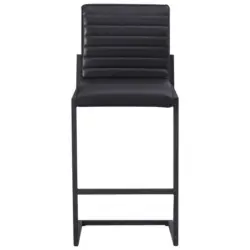 Barhocker-Set in Schwarz