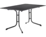 Hornbach Klapptisch vivodur 140x90x73 cm eisengrau grau