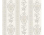 Hornbach Schaumtapete 1861-57 Ornamente Glitzer silber