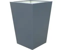 Pflanzkübel Palatino Max Zink 68x68x100 cm anthrazit
