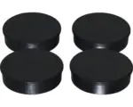 Hornbach Orgamagnete Ø 30 mm, schwarz 4 St.