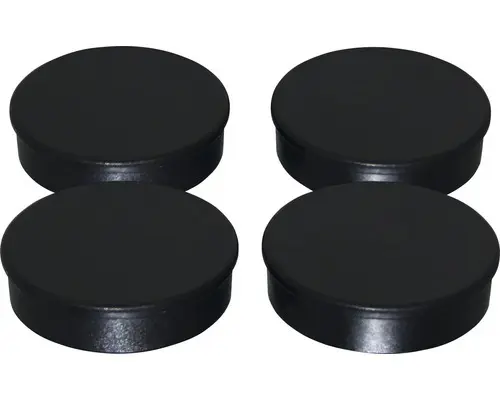Orgamagnete Ø 30 mm, schwarz 4 St.