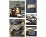 Hornbach Leinwandbild Home 5er-Set 60x80 cm
