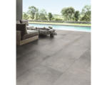 Hornbach FLAIRSTONE Feinsteinzeug Terrassenplatte Loft Grey rektifizierte Kante 120 x 60 x 2 cm