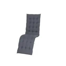 Liegenauflage in Grau Uni