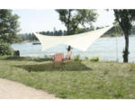 Hornbach Camping Freizeit Sonnensegel Viereck sand 400x400 cm