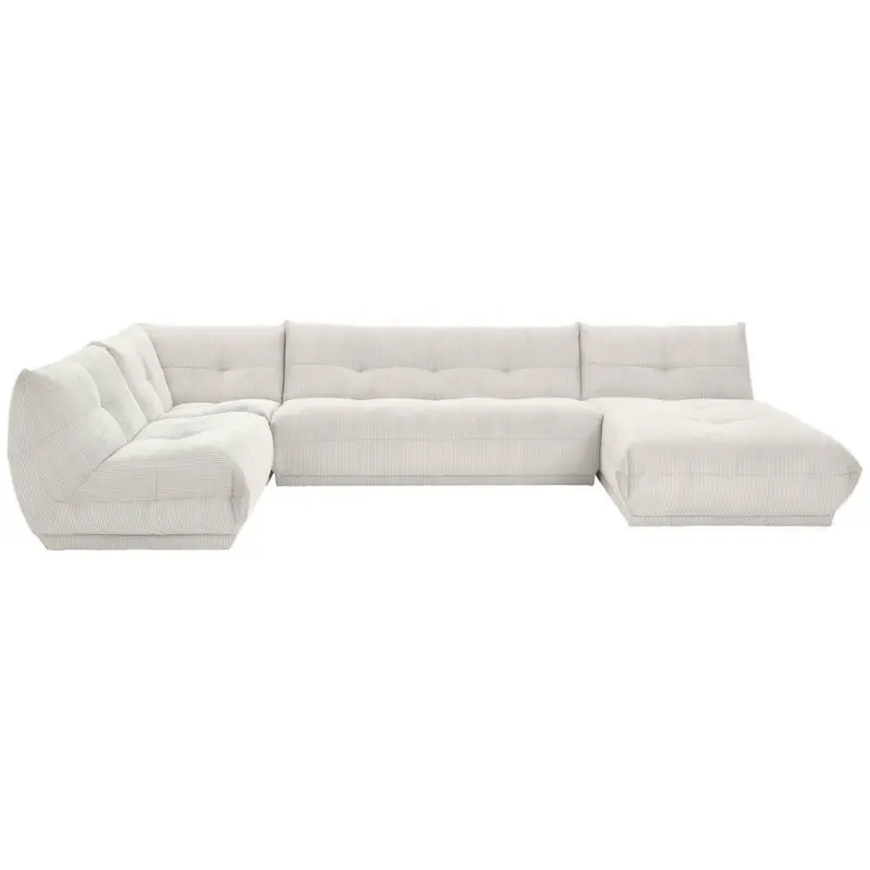 Wohnlandschaft in Kord Wei&szlig;