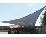 Hornbach Sonnensegel Dreieck Coolfit grau 500x500x500 cm