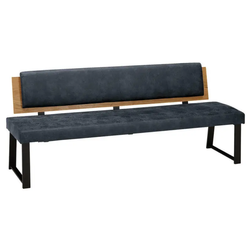 Sitzbank 200/85/60 cm in Dunkelblau