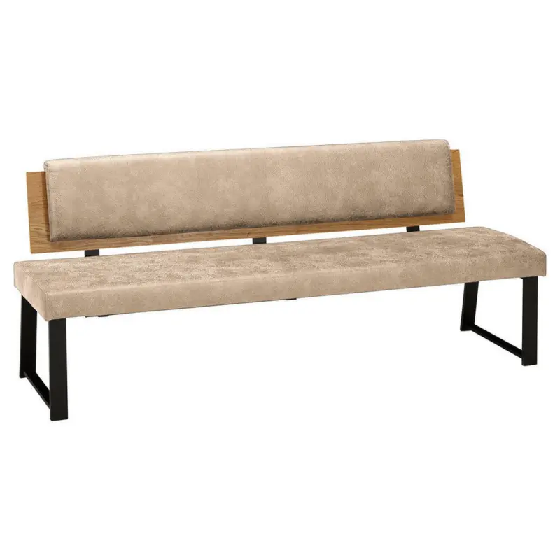 Sitzbank 200/85/60 cm in Beige