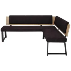 Eckbank 200/160 cm in Anthrazit