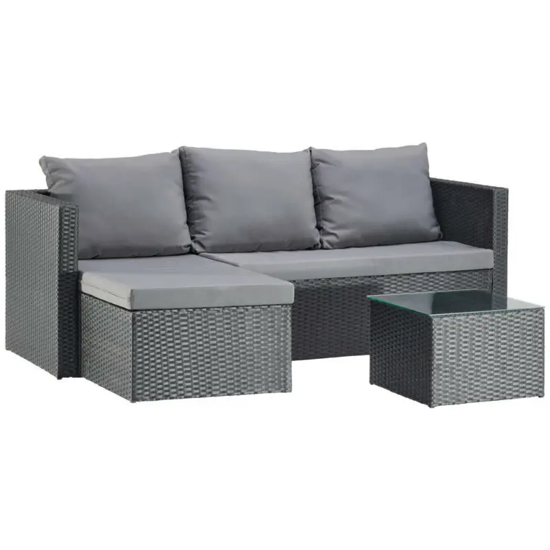 Loungegarnitur 121/188 cm