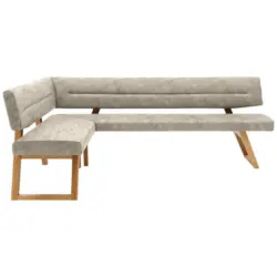 Eckbank 155/195 cm in Naturfarben