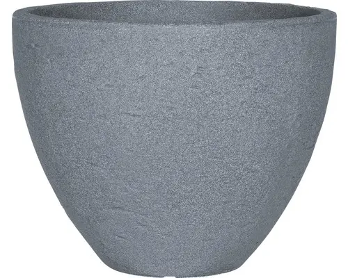 Pflanztopf geli Stone Kunststoff 40x40x31 cm grau