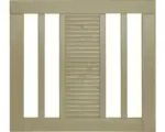 Hornbach Einzeltor Konsta Fenris ohne Schloßfräsung 90 x 90 cm kesseldruckimprägniert