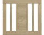Hornbach Einzeltor Konsta Fenris ohne Schloßfräsung 90 x 90 cm natur