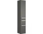 Hornbach Hochschrank Pelipal Xpressline 168x30x33 cm grau