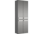 Hornbach Hochschrank Pelipal Xpressline 168x60x33 cm grau hochglanz