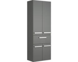 Hochschrank Pelipal Xpressline mit Wäschekippe 168x60x33 cm grau