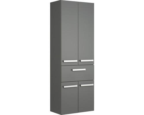 Hochschrank Pelipal Xpressline mit Wäschekippe 168x60x33 cm grau