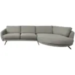 XXXLutz Lauterach - Ihr M&ouml;belhaus bei Bregenz Ecksofa in Webstoff Grau