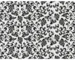 Hornbach Wassertransferdruck Folie Blume CD-103-2 schwarz 100 x 50 cm