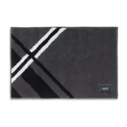 Badteppich 50/60 cm Anthrazit, Grau