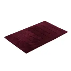 Badematte 100/60 cm Rot