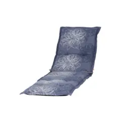 Liegenauflage in Blau Blume