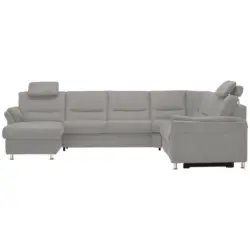 Wohnlandschaft in Mikrofaser Ecru