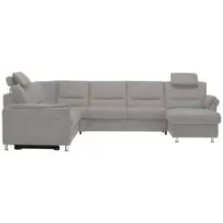 Wohnlandschaft in Mikrofaser Ecru