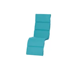 Liegenauflage in Blau Uni