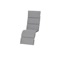 Liegenauflage in Silberfarben Uni