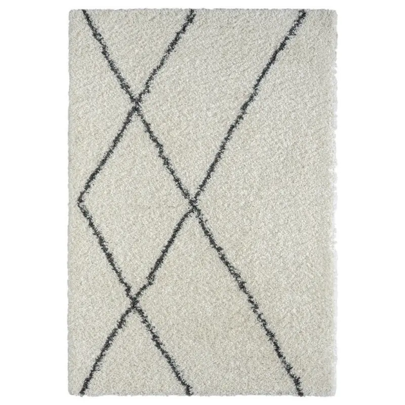 Hochflorteppich My Shaggy Raute