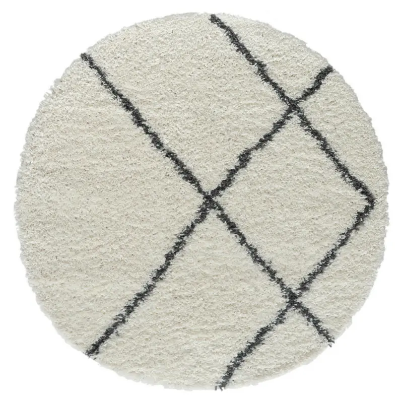 Hochflorteppich My Shaggy Raute