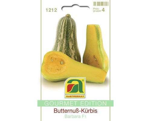 Gemüsesamen Austrosaat 'Butternuss-Kürbis Barbara F1'