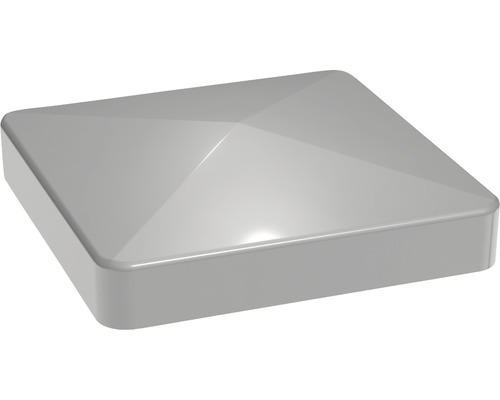 Pfostenkappe Flex Lumino GroJa Solid 2 cm silber