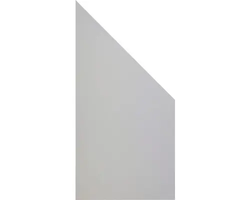 Zaun Belfort 90 x 180 cm grau