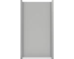 Hornbach Zaun Belfort 90 x 180 cm grau