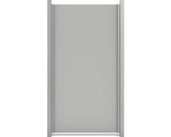 Zaun Belfort 90 x 180 cm grau