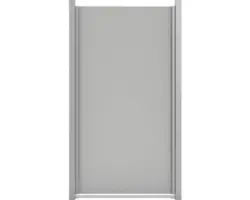 Zaun Belfort 90 x 180 cm grau