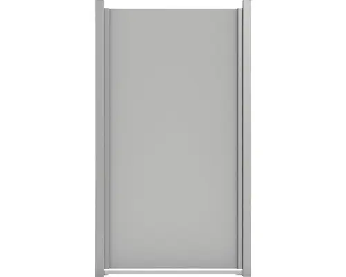 Zaun Belfort 90 x 180 cm grau