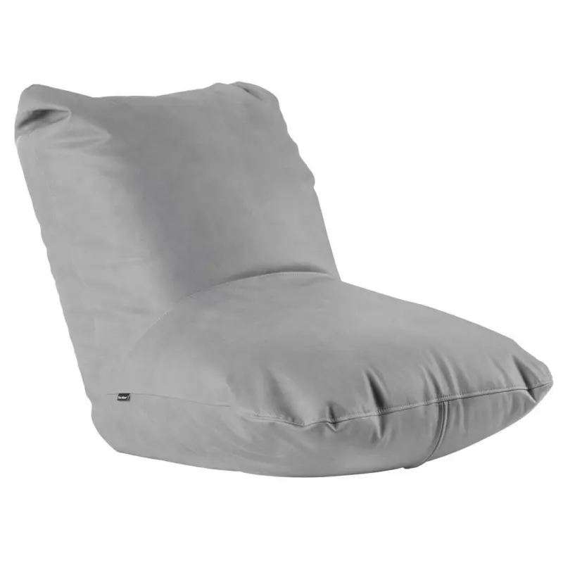 Sessel in Lederlook (vegan) Grau