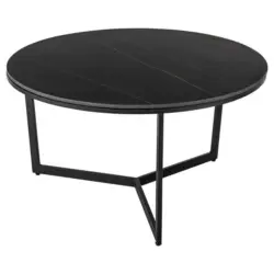 Couchtisch in Metall, Keramik