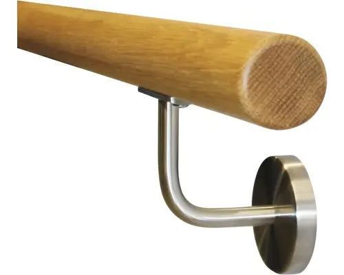 Handlaufset Eiche lackiert Ø 42,4 mm 1800 mm