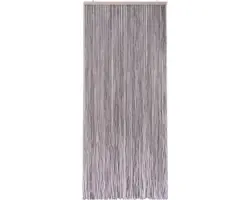 Türvorhang BEAD dunkelgrau 90x200 cm