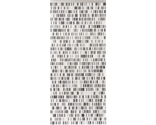 Türvorhang grau-schwarz-weiß 90x200 cm