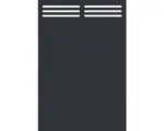 Hornbach Sichtschutz Nuria 125 x 180 cm anthrazit
