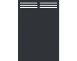 Sichtschutz Nuria 125 x 180 cm anthrazit